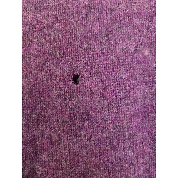 Club Room Sweater Mens L Cashmere Purple Luxury Preppy Academia Casual Grandpa - Picture 6 of 8